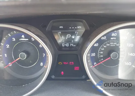 2015 Hyundai Elantra Limited z USA, uszkodzony, nr VIN 5NPDH4AE3FH615004